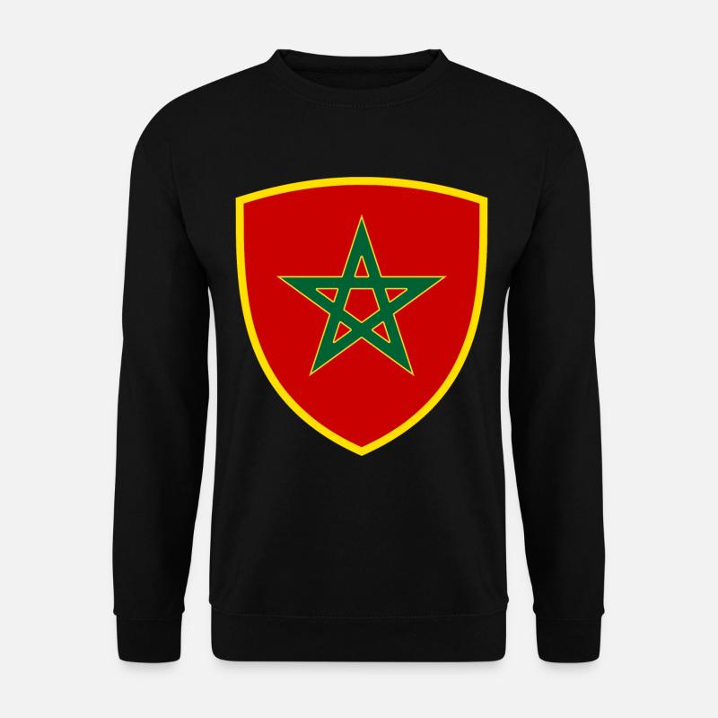 Marokko - Unisex Pullover - Schwarz