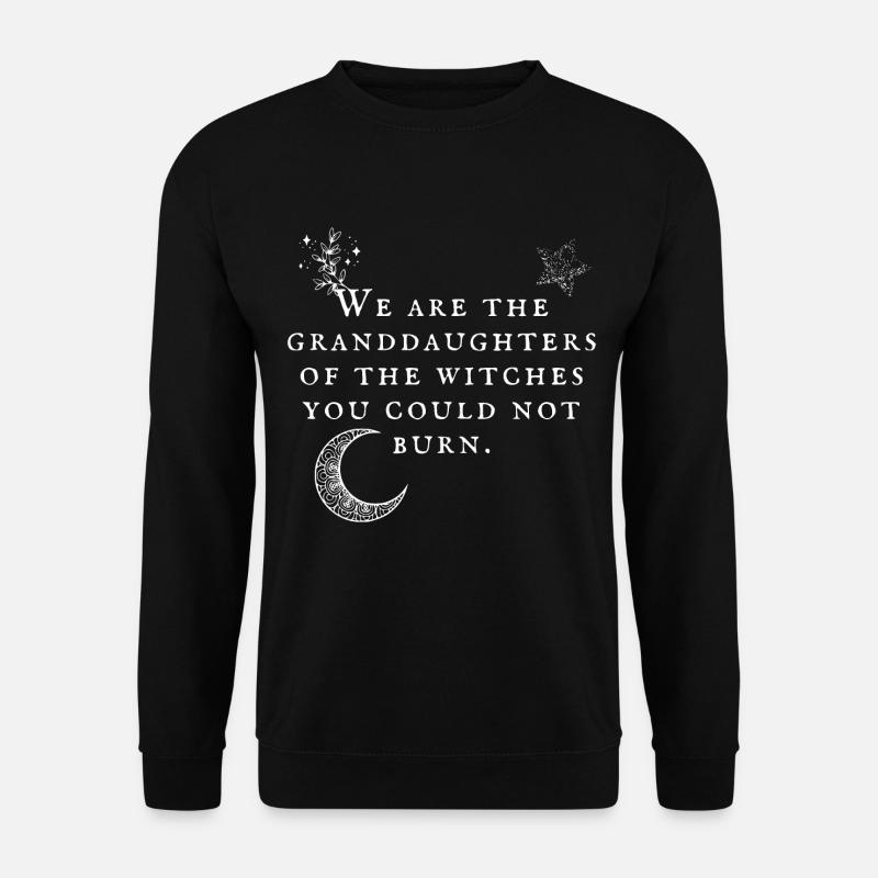 Hexe - Hexen Enkelinnen Mond - dunkel - Unisex Pullover - Schwarz