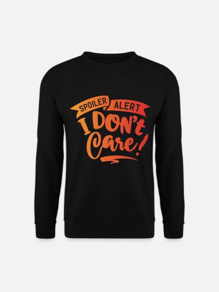 Antisocial - Spoiler Warning - c - Unisex Sweatshirt - black