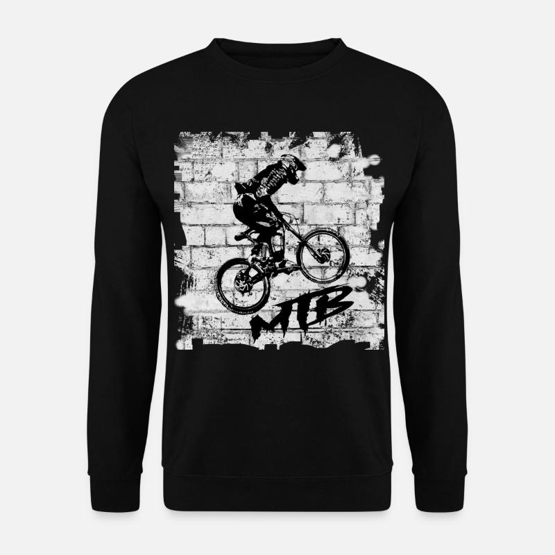 MTB Bike - Unisex Sweatshirt - black