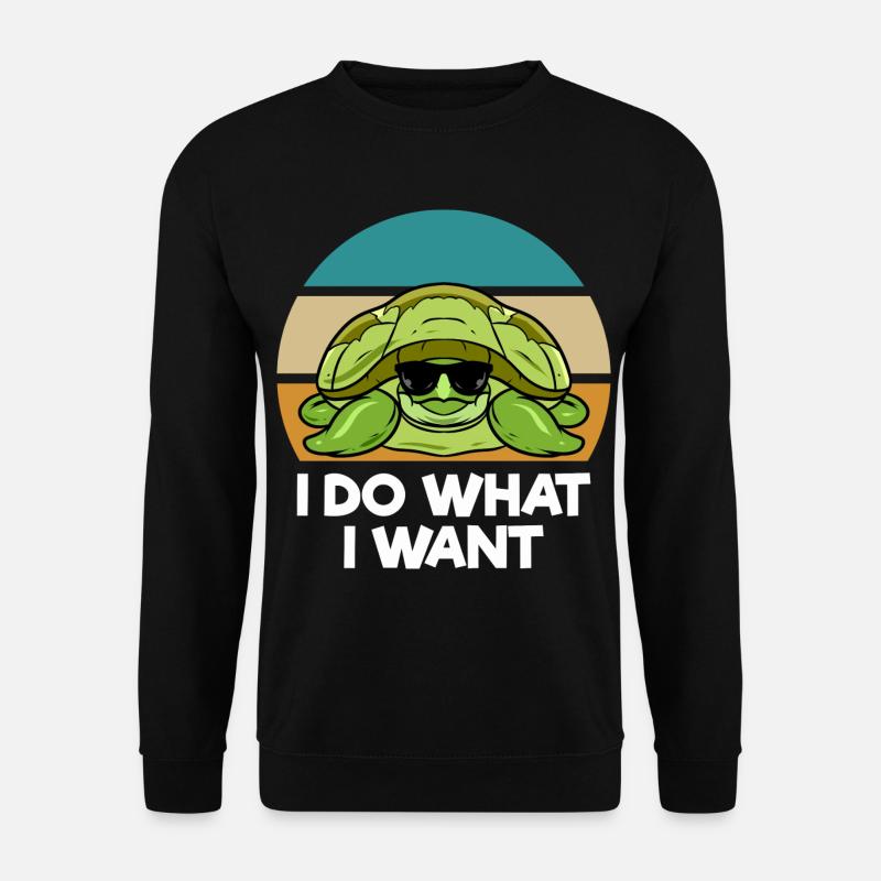 Turtle lovers - Unisex Sweatshirt - black