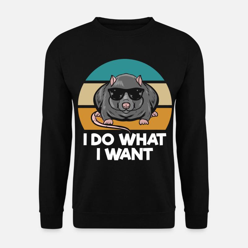 Rat - Unisex Sweatshirt - black