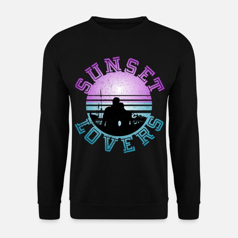 Coucher de soleil 4 - Sweat-shirt Unisexe - noir
