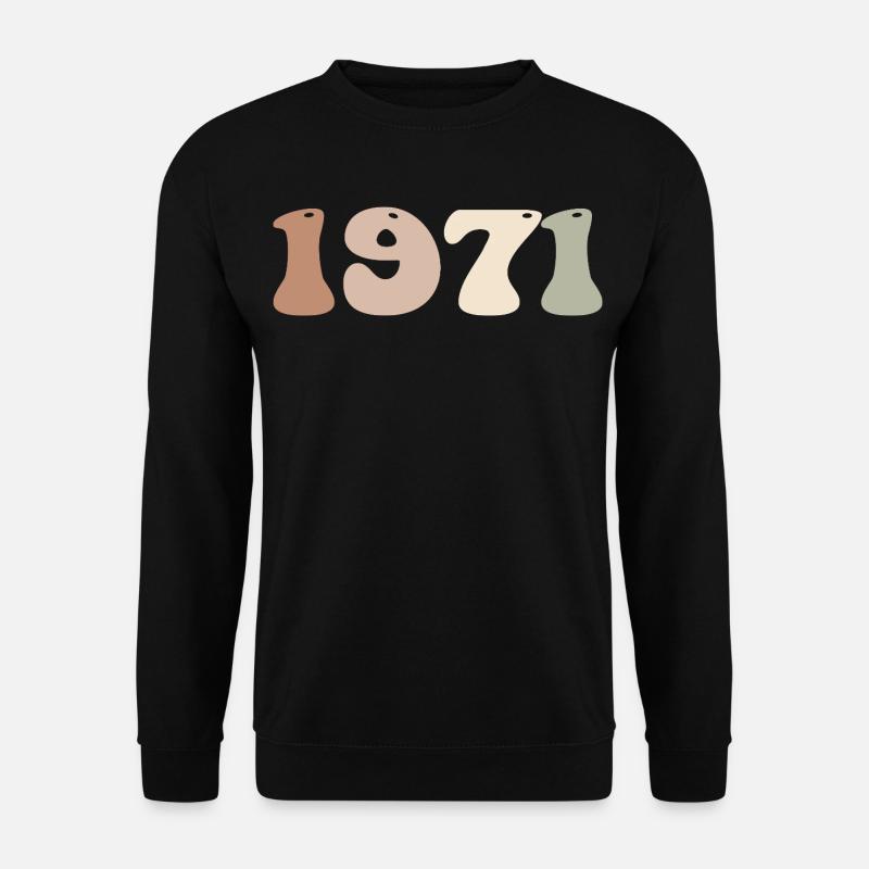 1971 - Unisex Pullover - Schwarz
