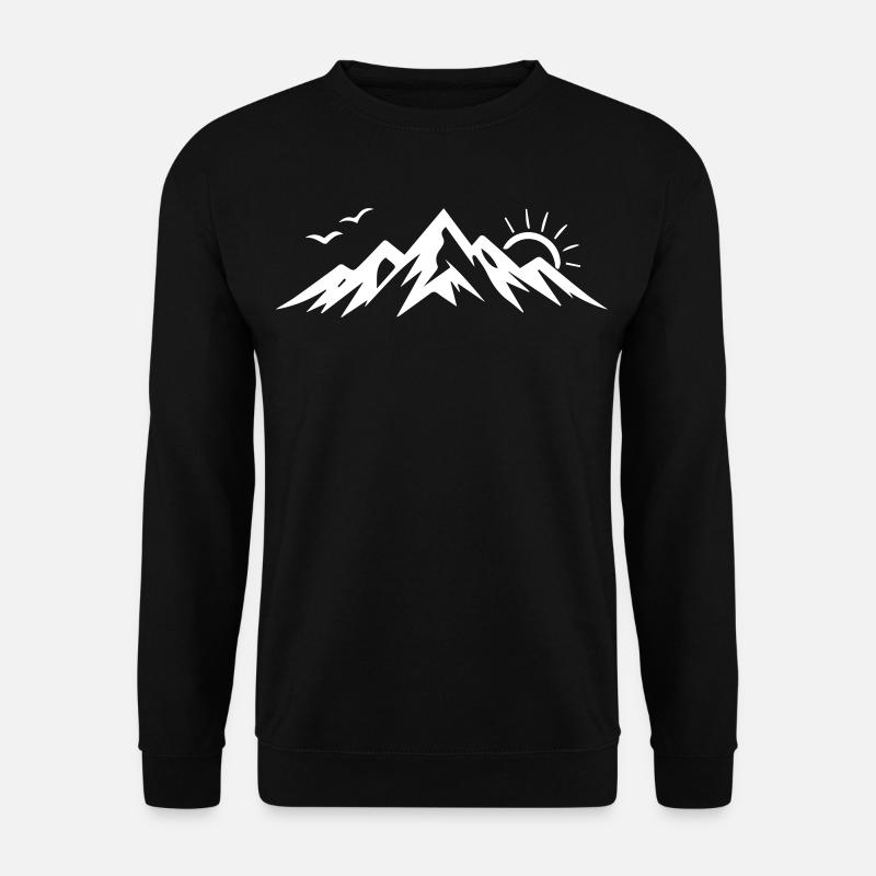 Mountains - Unisex Sweatshirt - black