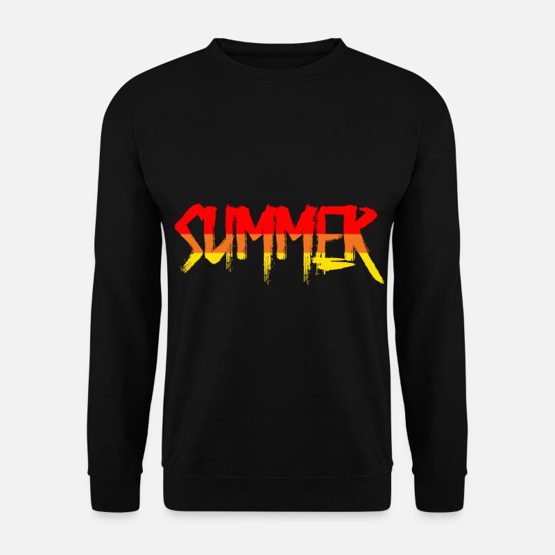 Summer Sommer - Unisex Pullover - Schwarz