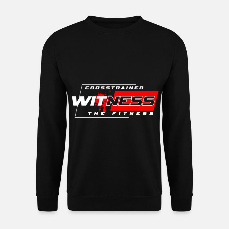 Cross trainer endurance trainer - Unisex Sweatshirt - black