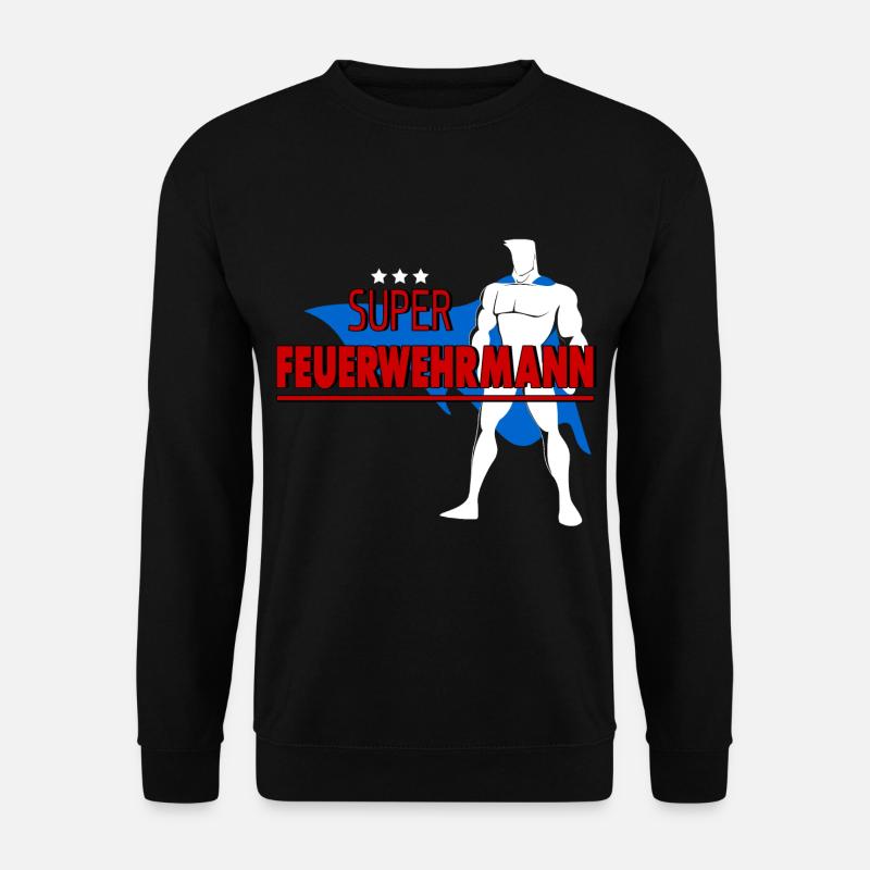 FEUERWEHRMANN - Unisex Pullover - Schwarz