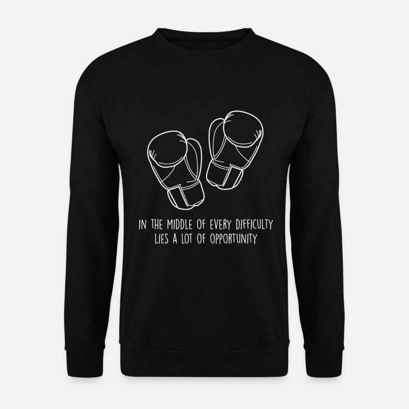 boxing - Unisex Sweatshirt - black