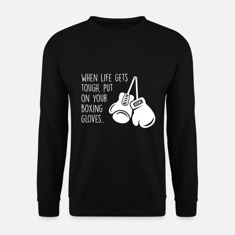 Samba Gloves Boxing Kickbox - Unisex Pullover - Schwarz