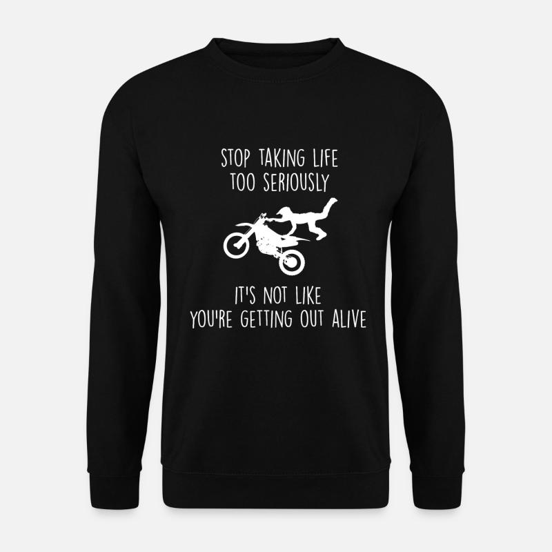Motocross - Unisex Sweatshirt - black