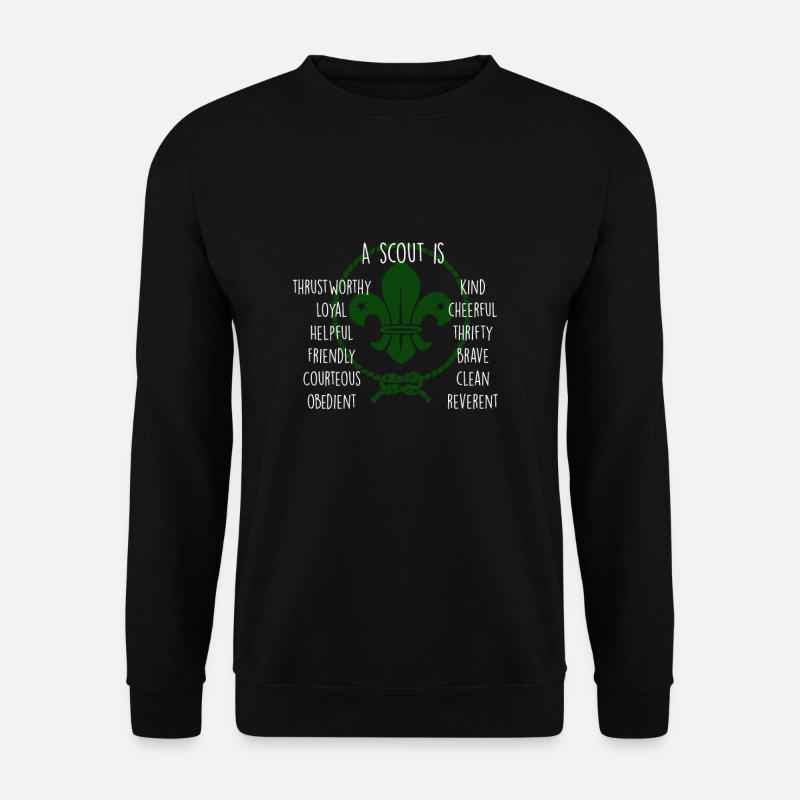 A scout is Scout - Unisex Sweatshirt - black