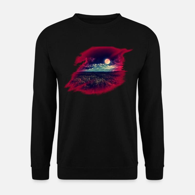 Moon - Unisex Sweatshirt - black