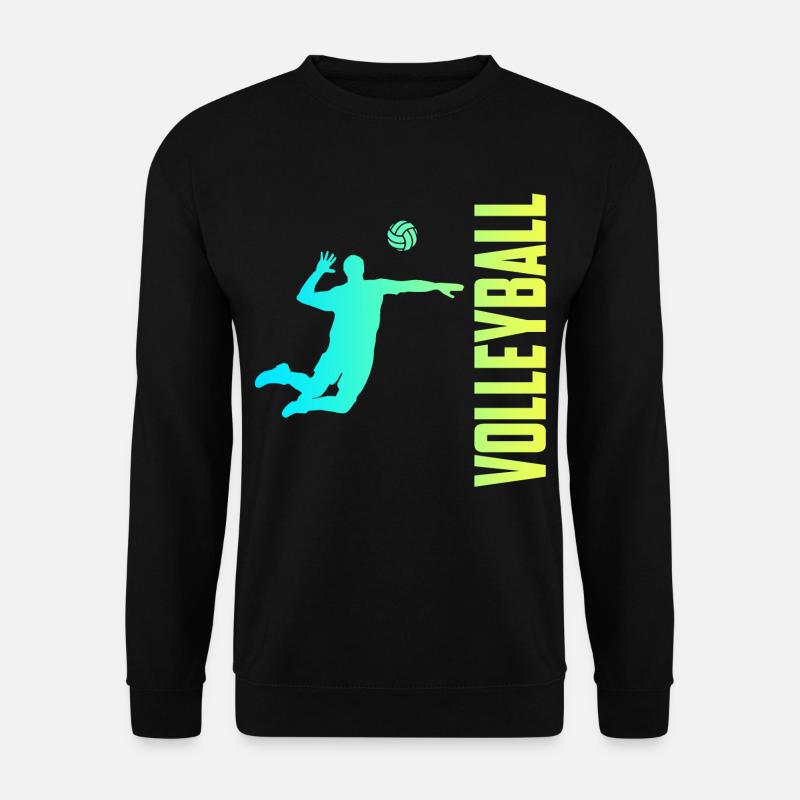 Volleyball - Unisex Pullover - Schwarz