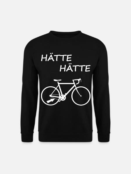 Hätte Hätte Fahrradkette - Unisex Pullover - Schwarz