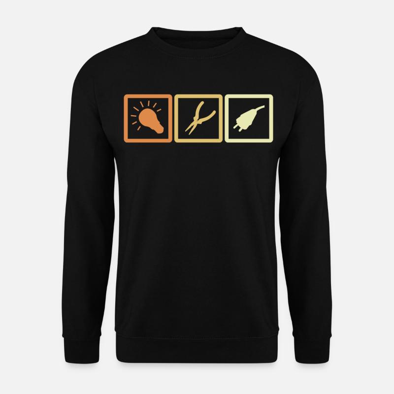 Electrician Tools - Unisex Sweatshirt - black