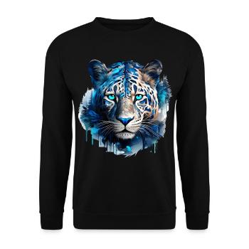 Jaguar - Unisex Pullover - Schwarz - Vorne - Alina (178cm) & Michal (187cm)