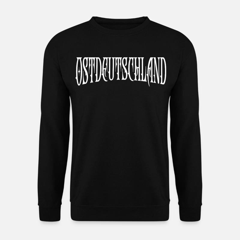 Allemagne de l’Est Ossis Allemagne de l’Est - Sweat-shirt Unisexe - noir