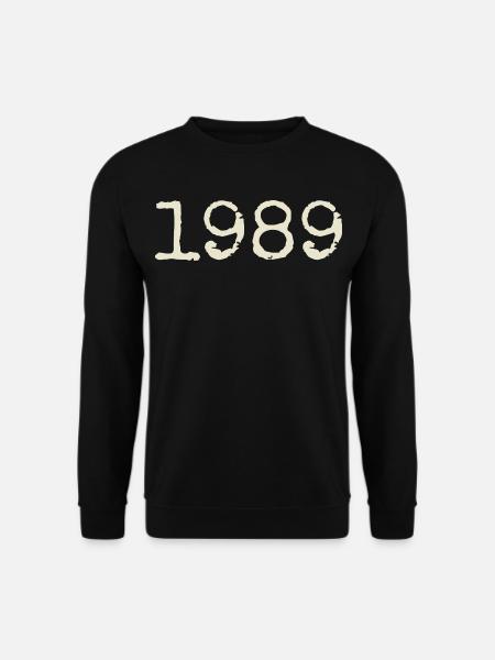 1989 Birthday Gift - Awesome since 1989 - Unisex Sweatshirt - black