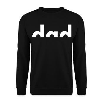 Best Dad Ever - Best Dad - Father's Day - Unisex Sweatshirt - black - Front - Alina (178cm) & Michal (187cm)
