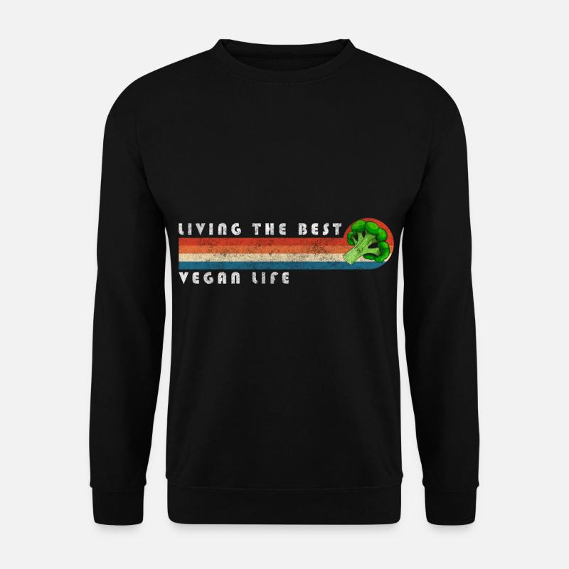 Vegan Gemüse - Unisex Pullover - Schwarz