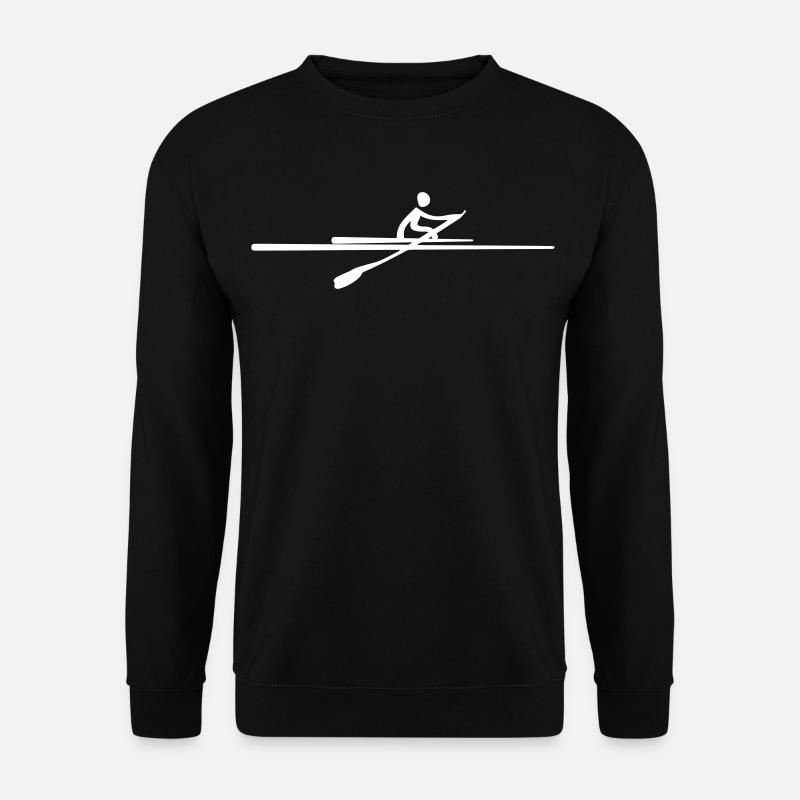 A rower - Unisex Sweatshirt - black