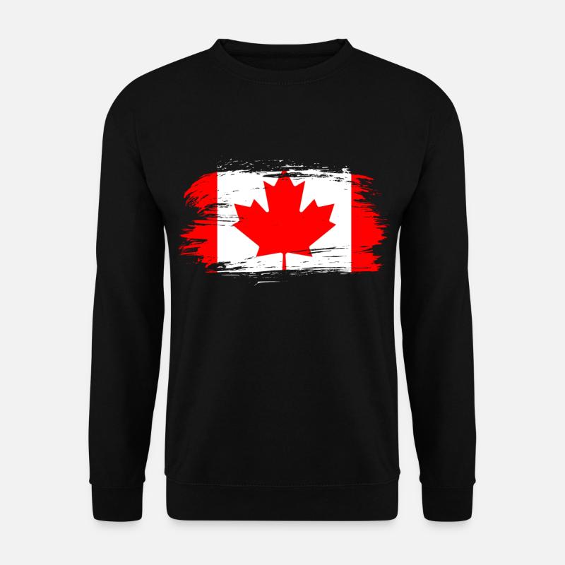 Drapeau du Canada - Sweat-shirt Unisexe - noir