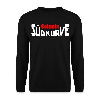 South curve Colonia - Unisex Sweatshirt - black - Front - Alina (178cm) & Michal (187cm)