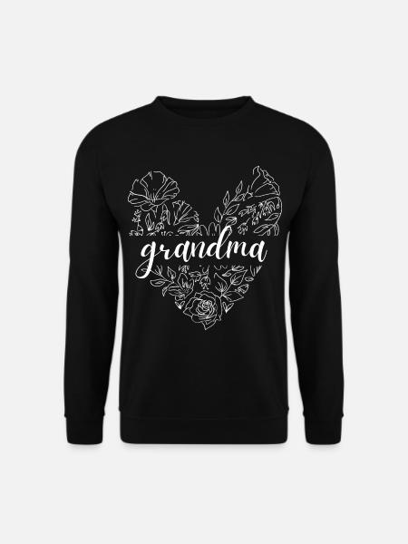 Oma. Oma Geschenk - Unisex Pullover - Schwarz