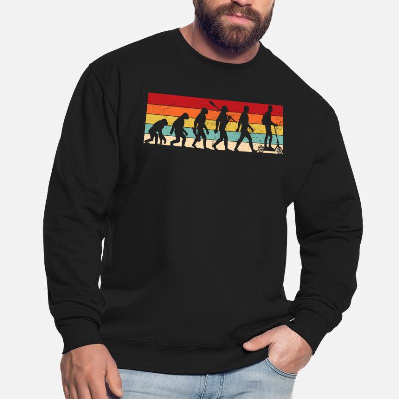 Vintage Evolution - E-Scooter Unisex Pullover