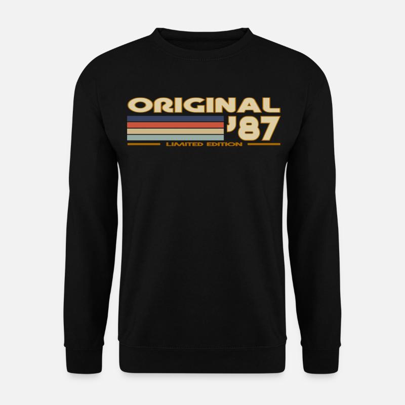 1987 - Unisex Pullover - Schwarz