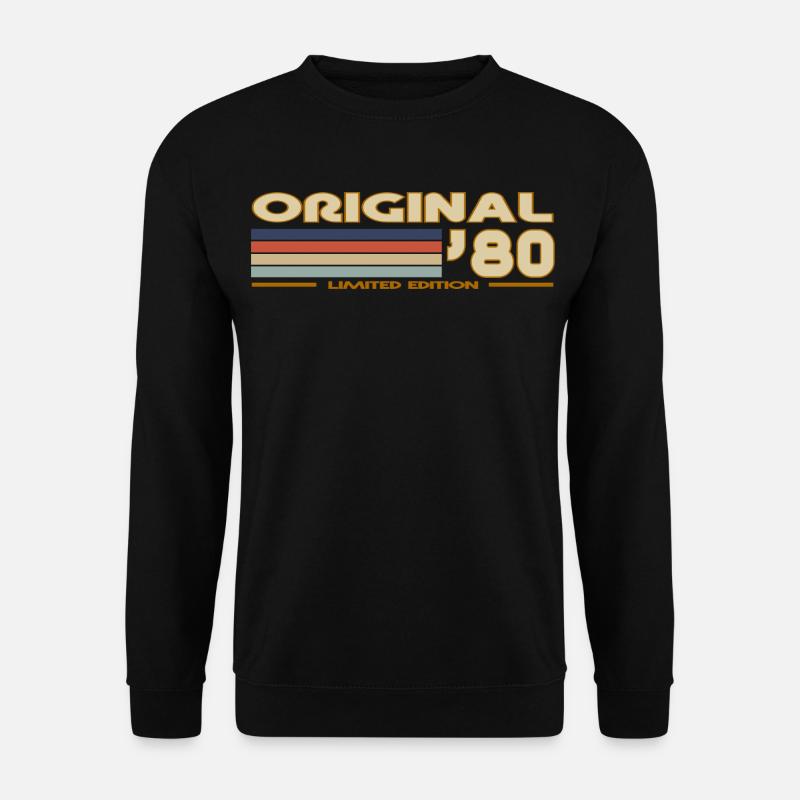 1980 - Unisex Pullover - Schwarz