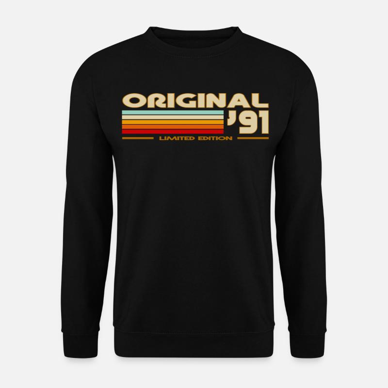 1991 - Unisex Pullover - Schwarz