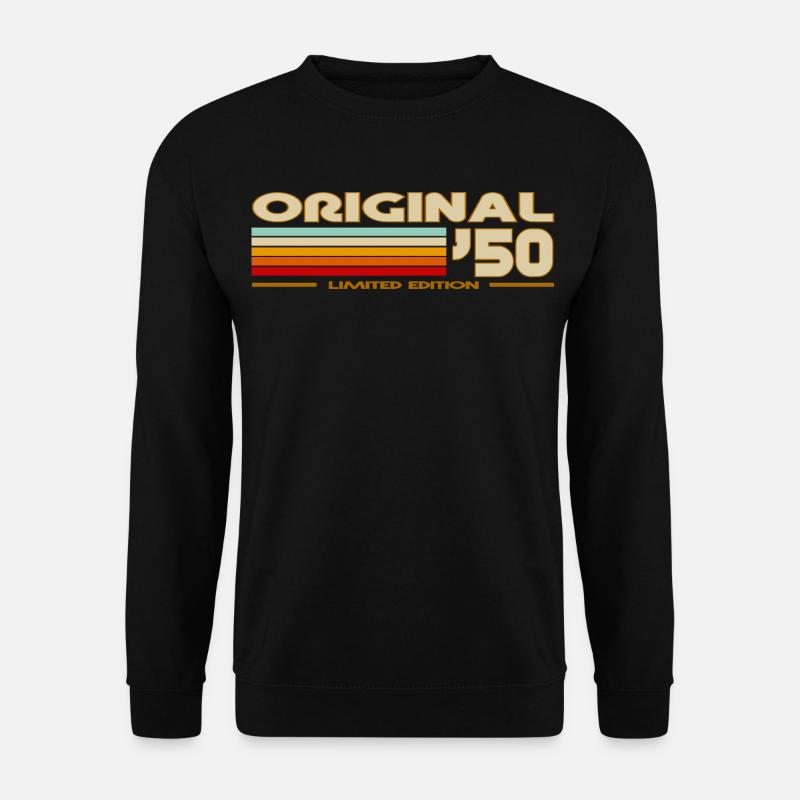 1950 - Unisex Pullover - Schwarz