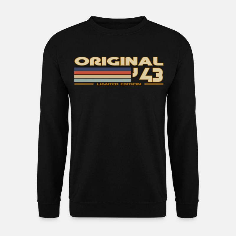 1943 - Unisex Pullover - Schwarz