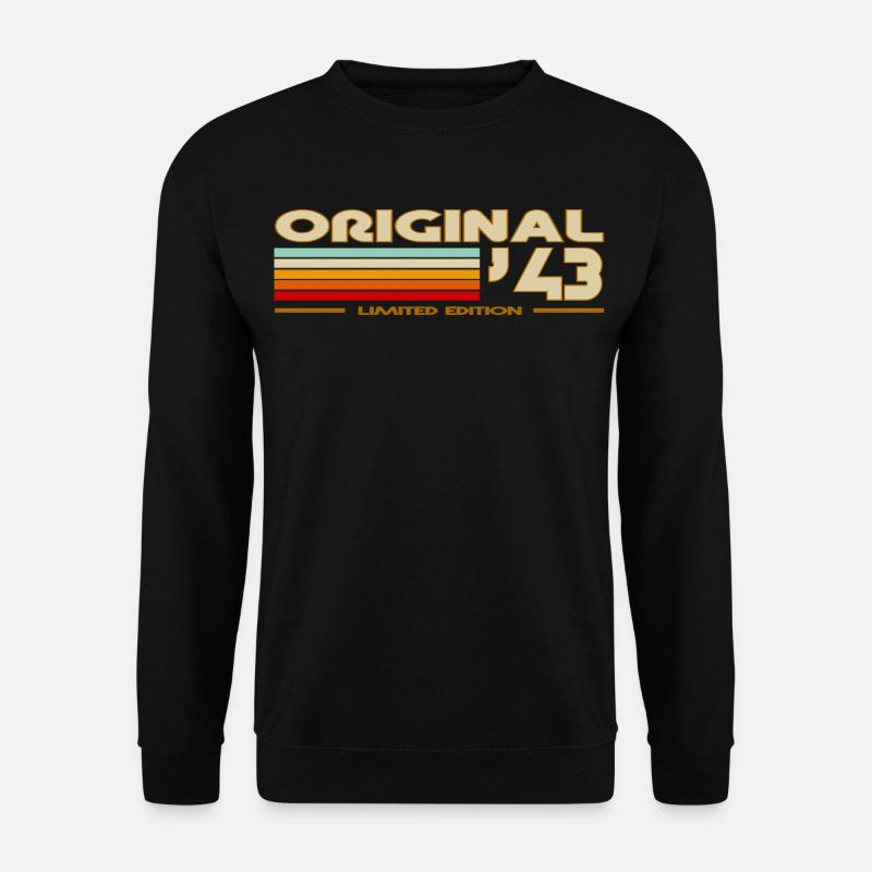 1943 - Unisex Pullover - Schwarz