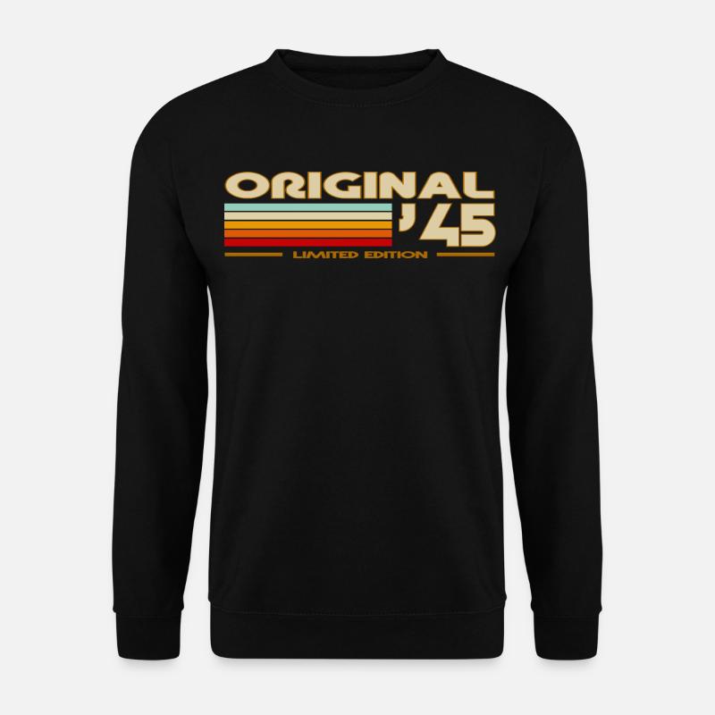 1945 - Unisex Pullover - Schwarz
