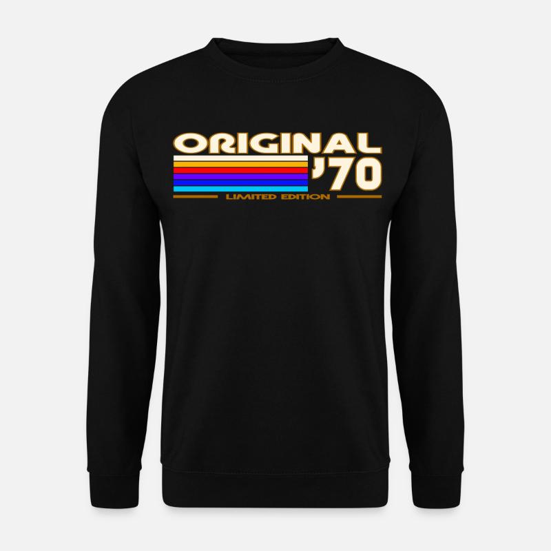 1970 - Unisex Pullover - Schwarz