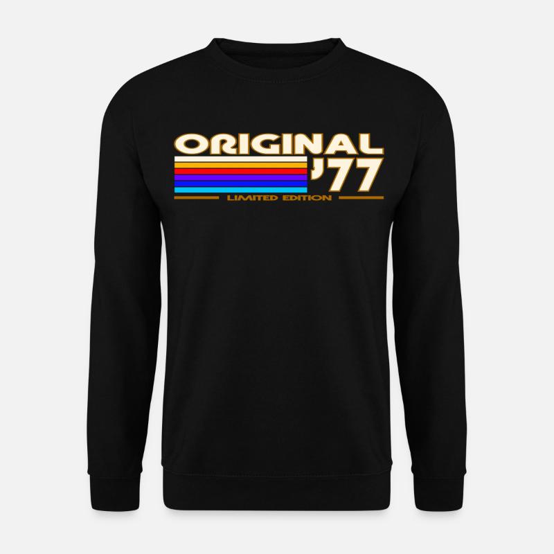 Original 77 Rainbow Retro - Unisex Sweatshirt - black