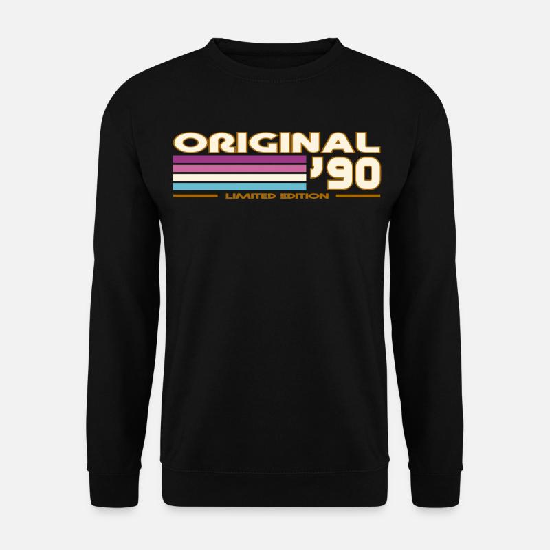 Original 90 Retro Stripes - Unisex Sweatshirt - black