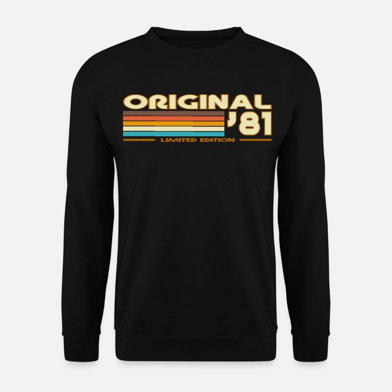 1981 - Unisex Pullover - Schwarz