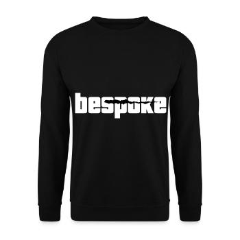 Bespoke. - Unisex Sweatshirt - black - Front - Alina (178cm) & Michal (187cm)