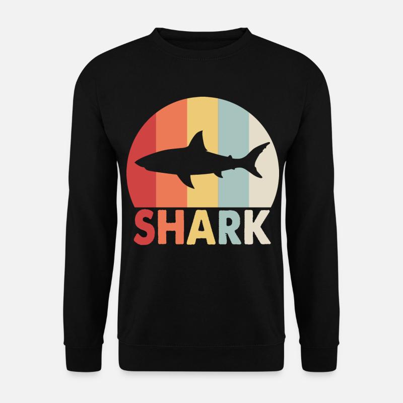 Shark - Unisex Pullover - Schwarz