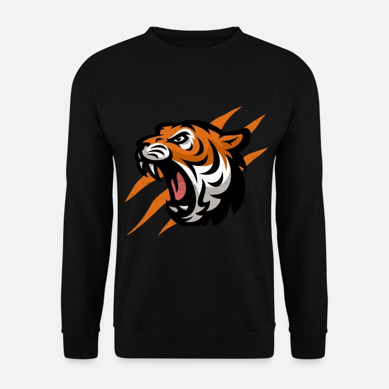 Tiger - Unisex Pullover - Schwarz