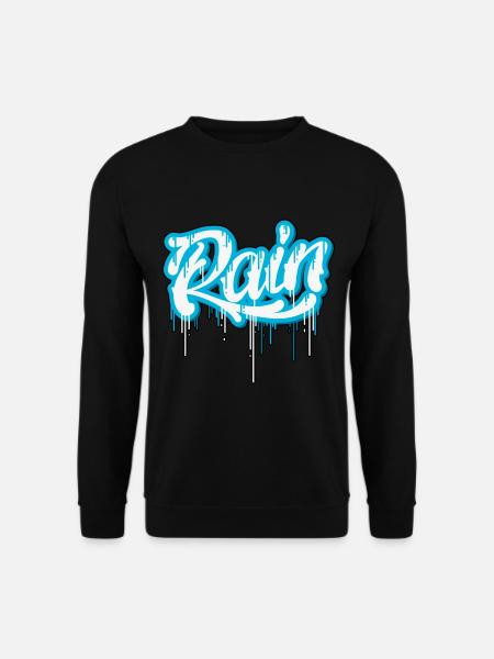 rain - Unisex Sweatshirt - black
