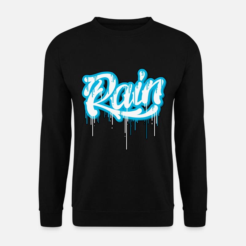 rain - Unisex Sweatshirt - black