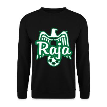 Raja Casablanca - Unisex Pullover - Schwarz - Vorne - Alina (178cm) & Michal (187cm)