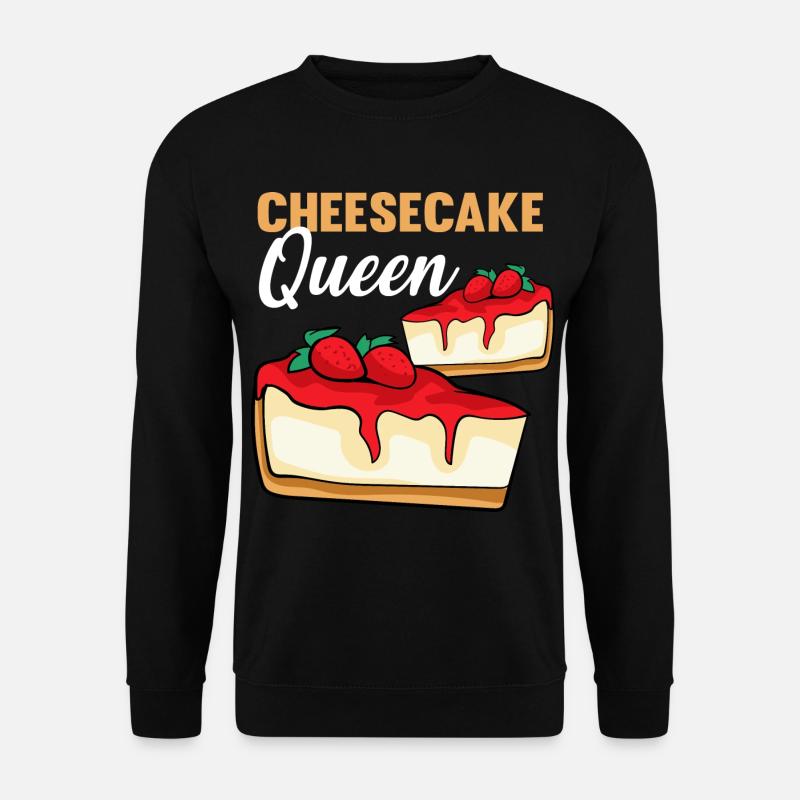 Cheesecake Queen - Unisex Sweatshirt - black