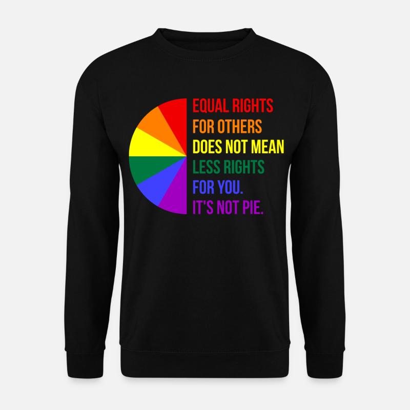 Gleichberechtigung für andere II - Unisex Pullover - Schwarz