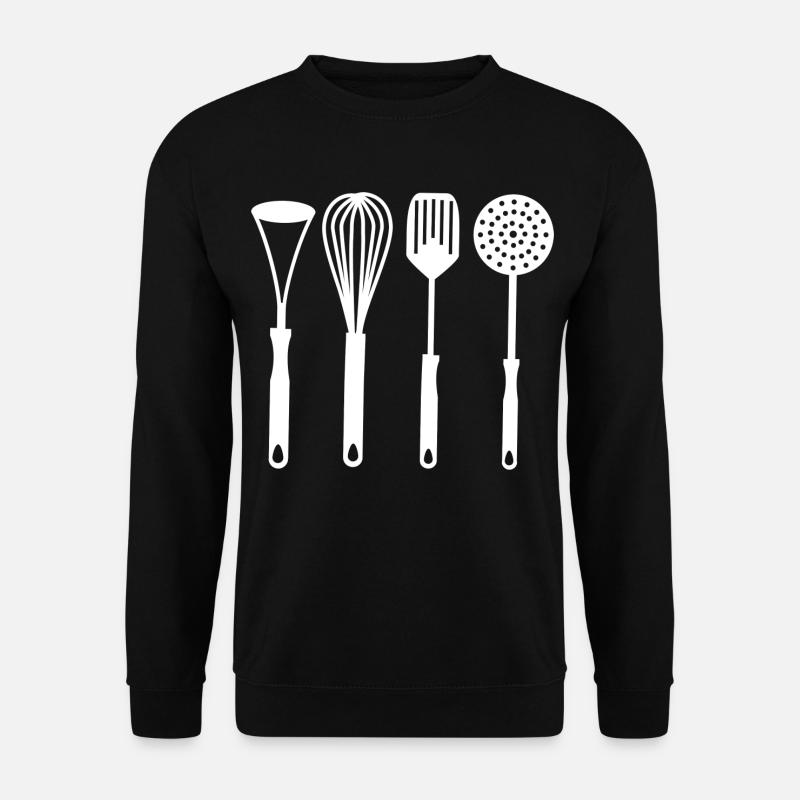 Kitchen utensils - Unisex Sweatshirt - black